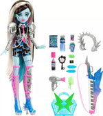 Monster High Doll Amped Up Frankie Stein Rockstar with Instrument