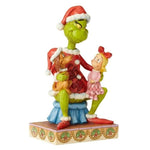 Jim Shore - Dr. Seuss The Grinch W/ Cindy & Max Figurine NWT