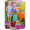 Barbie Doll & Accessories It Takes Two Malibu Camping Playset + Doll Pet Puppy