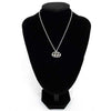 Gucci  Sterling Silver Interlocking G Brit Toggle Necklace NIB