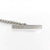 Gucci  Sterling Silver Interlocking G Brit Toggle Necklace NIB