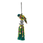 Brand New – MacKenzie-Childs Parakeet Beaded Tassel