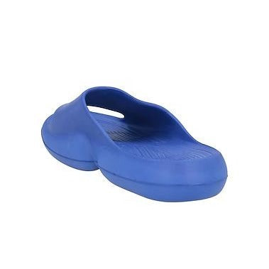 Mens Versace Jeans Couture Blue Signature Platform Slide Sandals Size: 9 - NEW