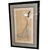 Rene Gruau Woman in a Doorway Framed Lithograph Signed Limited Ed + COA 1990
