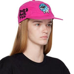 BAPE Pink World Gone Mad Cap - NWT