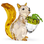 Swarovski Crystal IDYLLIA SQUIRREL And ACORN Figurine #5683617 NIB