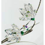 Swarovski Crystal  Paradise Flower Figurine - Damarys Erinite- #945870