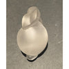 vintage crystal rabbit figurine