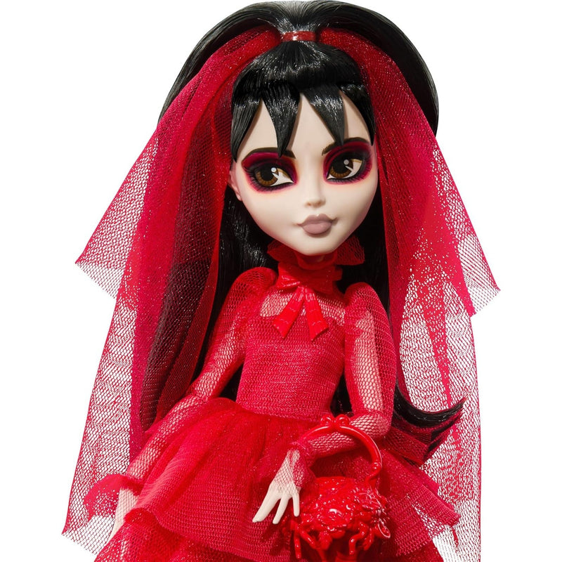 Mattel Creations Monster High Skullector Beetlejuice & Lydia Deetz Doll 2‑Pack