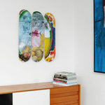 The SkateRoom Robert RAUSCHENBERG Sri Lanka VI Skateboard Deck Set x 3- NEW