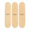 The SkateRoom Robert RAUSCHENBERG Sri Lanka VI Skateboard Deck Set x 3- NEW