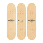 The SkateRoom Robert RAUSCHENBERG Sri Lanka VI Skateboard Deck Set x 3- NEW