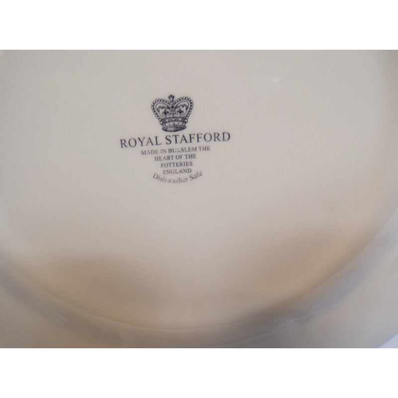 ROYAL STAFFORD 11" Dinner Plates Set of 4 Turkey Thanksgiving  - England - NEW