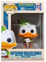 FUNKO POP! DISNEY 65TH ANNIVERSARY MATTERHORN BOBSLEDS DONALD #813 NIB