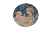 EDNA HIBEL 1975 KRISTINA & CHILD PLATE by ROYAL DOULTON Limited Edition