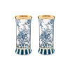MacKenzie-Childs 59233-1952 Royal English Garden (Set of 2) Highball Set NIB