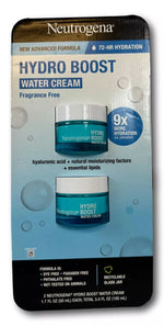 2 X Neutrogena Hydro Boost Water Cream For Extra Dry Skin 1.7 FL Oz Each NIB