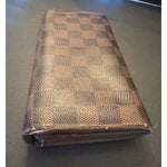 Louis Vuitton Damier Ebene Sarah Long Wallet 100% authentic