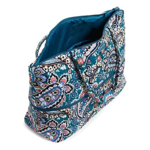 Vera Bradley Expandable Travel Bag Haymarket Paisley Jewel Tote Carry On Weekend