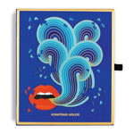 Jonathan Adler Sexy Lips With Smoke 750 Piece Jigsaw Puzzle Unique Shape NIB