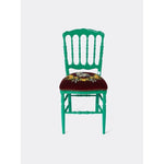 Gucci Francesina Chair Emerald Green / Multicolor - NEW