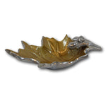 Julia Knight Oak Leaf 6" Petite Bowl, Handmade Toffee, Brown - NIB