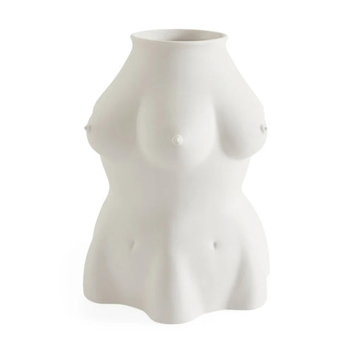 Jonathan Adler White Female Form - Luciana Vase / Figurine - Brand New