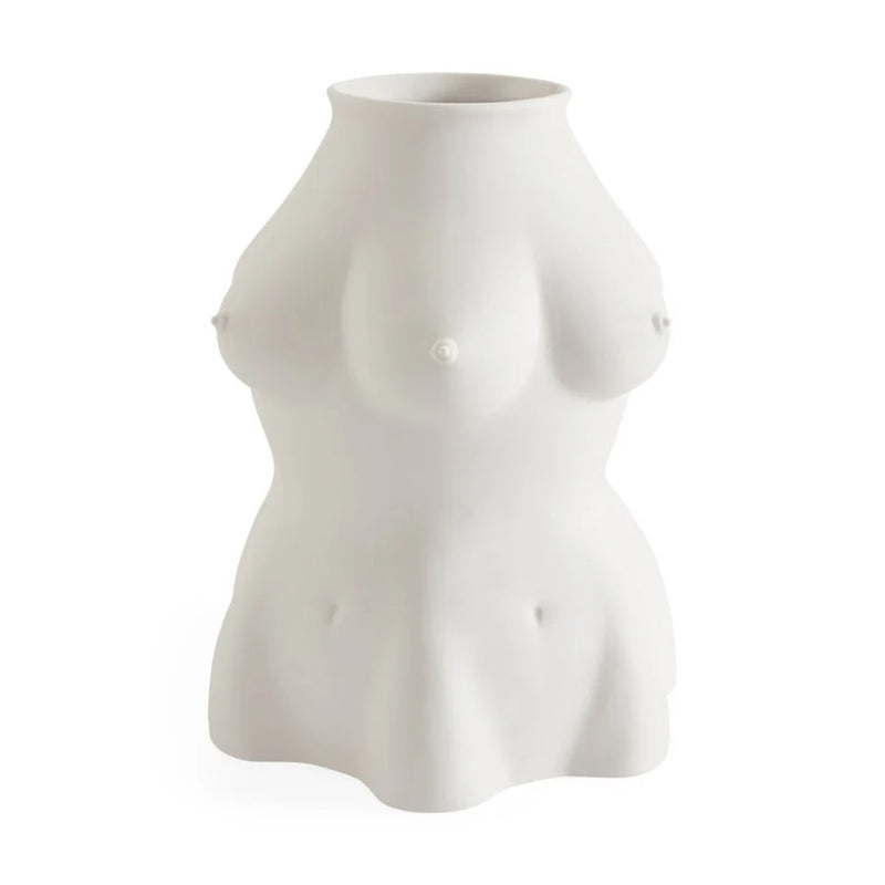 Jonathan Adler White Female Form - Luciana Vase / Figurine - Brand New