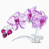 Swarovski Crystal Flower Orchid Figurine #5520373 NIB