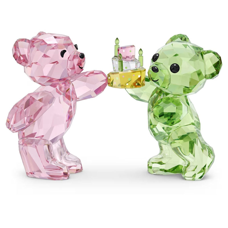 Swarovski Crystal Kris Bear Birthday Bears Multicolored Item: #5639858 NIB