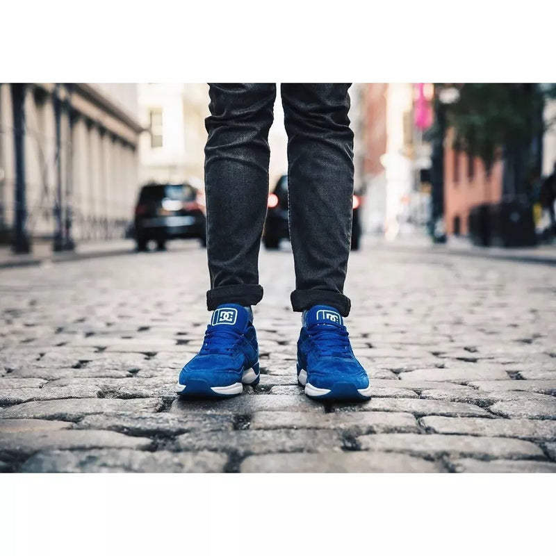 DC E. Tribeka Bright Blue Sneakers