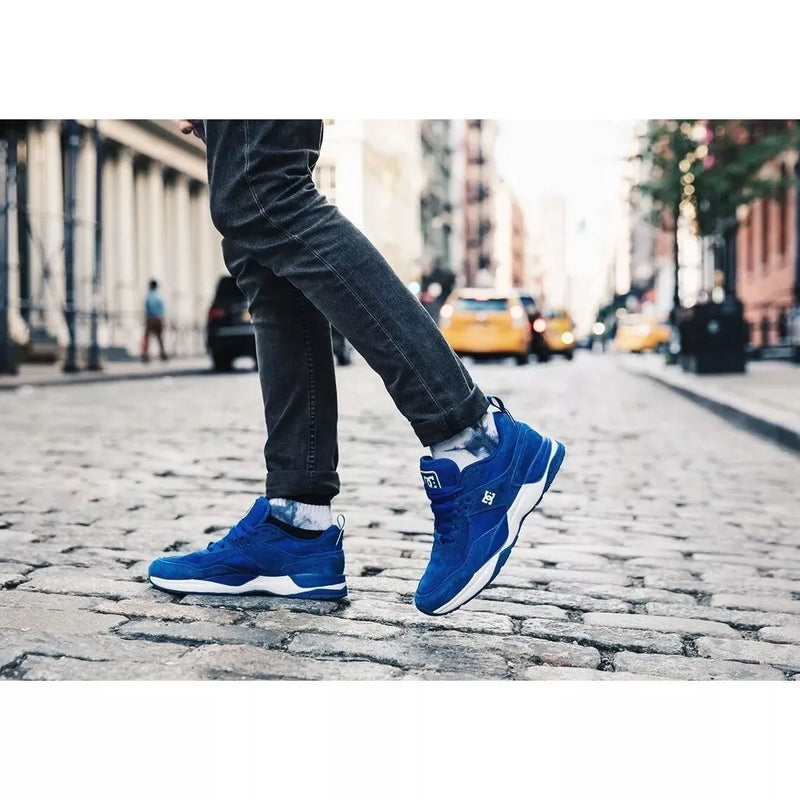 DC E. Tribeka Bright Blue Sneakers