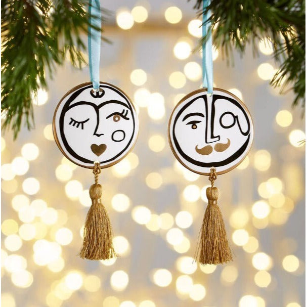 Jonathan Adler Marseilles Christmas Ornament Set NIB
