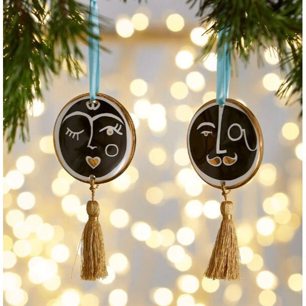 Jonathan Adler Marseilles Christmas Ornament Set NIB