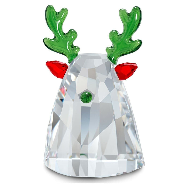 Swarovski Crystal Holiday Cheers Reindeer  Figurine #5596384 NIB