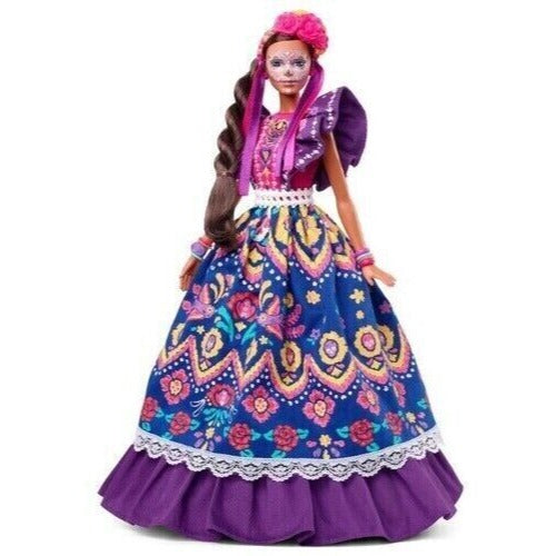 Barbie Signature Doll 2022 Dia De Muertos Collectible Traditional Ruffle - NIB