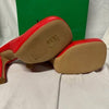 Bottega Veneta Red Leather Stretch The Bold Mule Shoes Clogs: 7.5 -  8 / 38 NIB