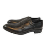 Doucal’s Men’s Brogue Double Monk Strap Wingtip Dress Shoes Size 12 NIB Italy