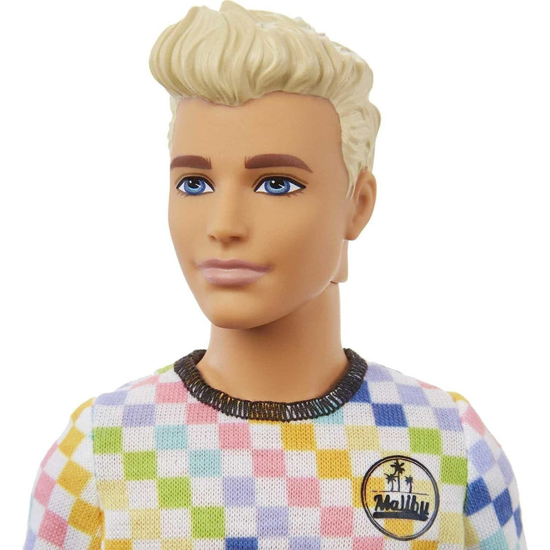 Barbie Ken Fashionistas Doll #174 with Sculpted Blonde Hair NIB