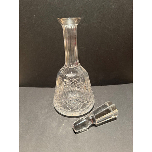 vintage crystal decanter