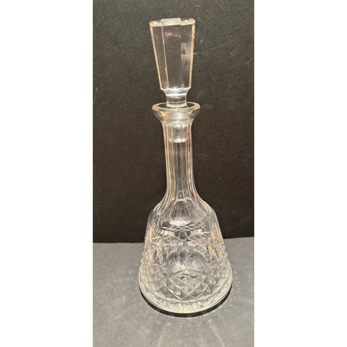 vintage crystal decanter