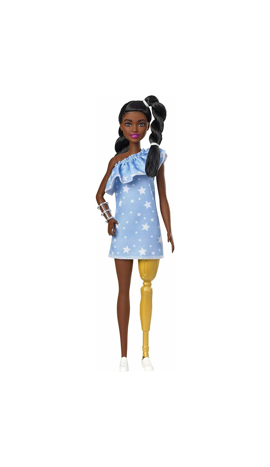 Mattel Barbie Fashionista: Sweater Dress & Accessories With Prosthetic –  ThingsGallery