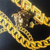 Versace Zipper Closure Chain Print Card Case - NIB