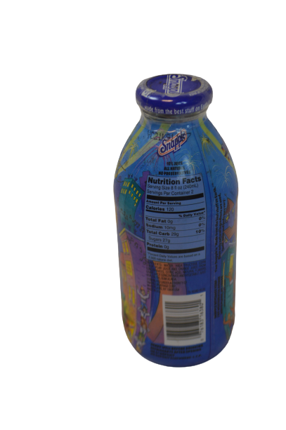 SNAPPLE FINAL FRUIT FIREWORKS MILLENNIUM DRINK, 1999-2000 - Sealed In Bottle