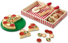 Pizza Party Wooden Play Food Pretend Play Pretend Play Pizza Set NIB