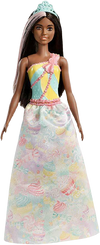 Barbie DREAMTOPIA Sweetville Princess African American Doll AA NIB