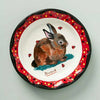Anthropologie Nathalie Lete Francophile French Bunny Rabbit 10" Dinner Plate NEW