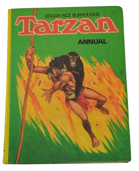 RARE Tarzan Annual 1973 Book Edgar Rice Burroughs - Printed in England