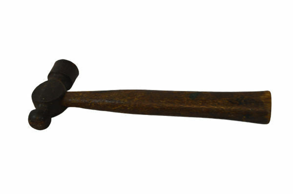 Vintage Cross Pein Hammer with Original Wooden Handle