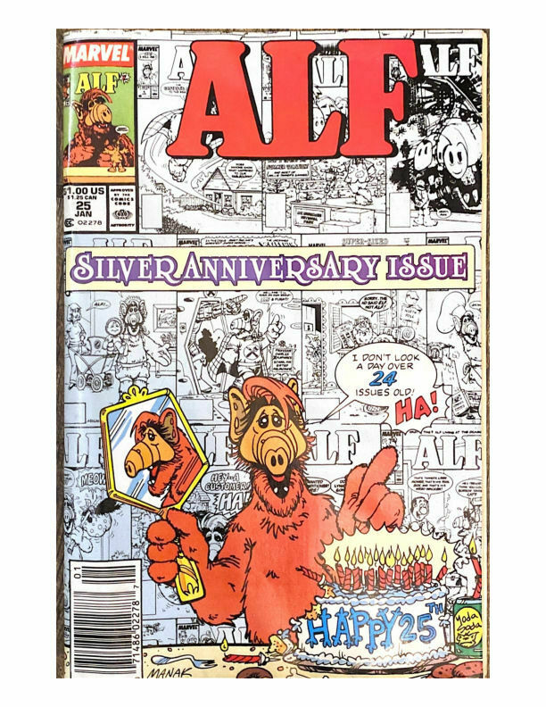 Marvel Alf Silver Anniversary #25 January 1990